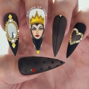 manicura reina blancanieves