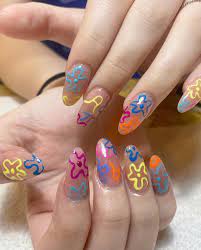 manicura transaperente bob esponja