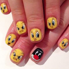 manicura uñas cortas piolin