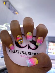 uñas cortas colores bob epsonja