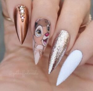 uñas de bambi