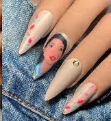 uñas de pocahontas