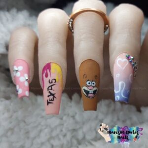 uñas dearenita bob esponja