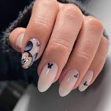 uñas largas mickey mousse