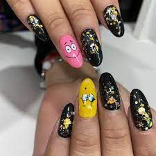 uñas negras bob esponja